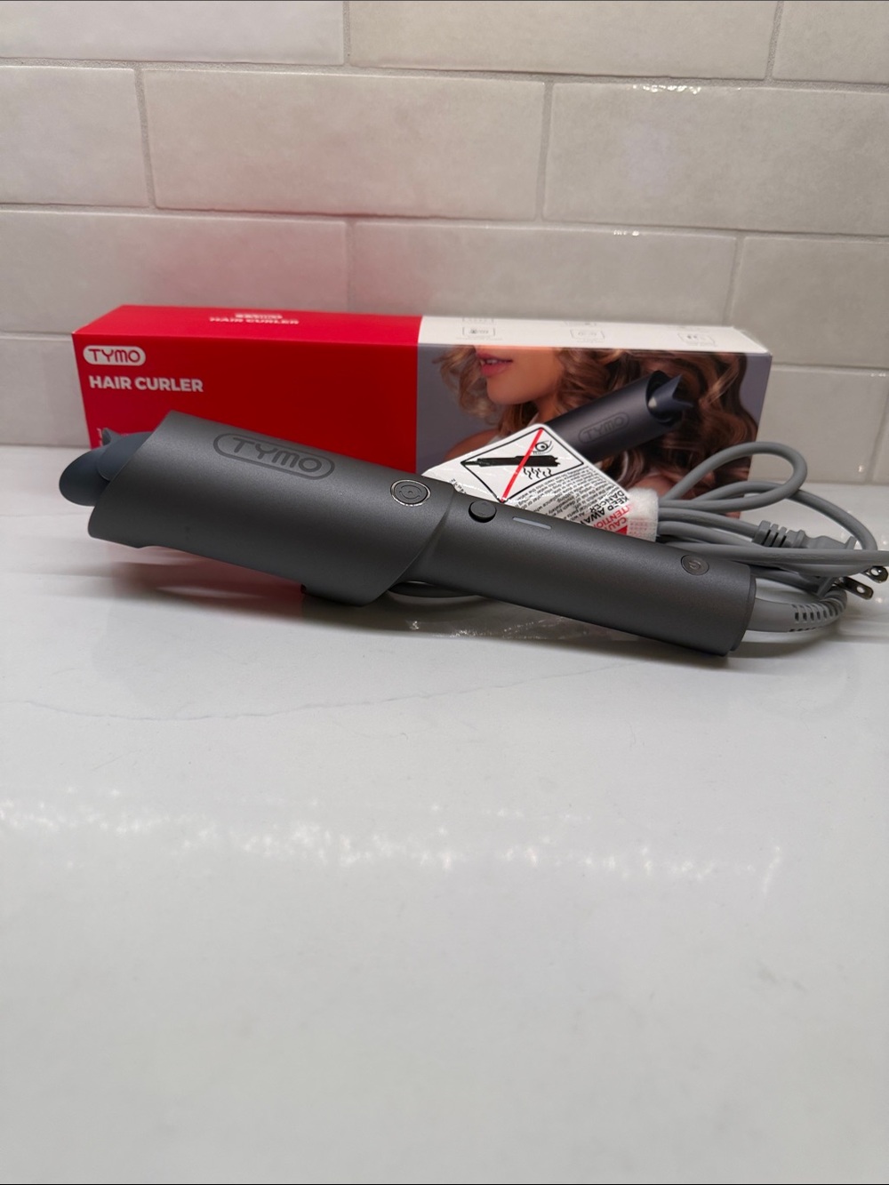 Tymo Hair Curler in Matte Gray